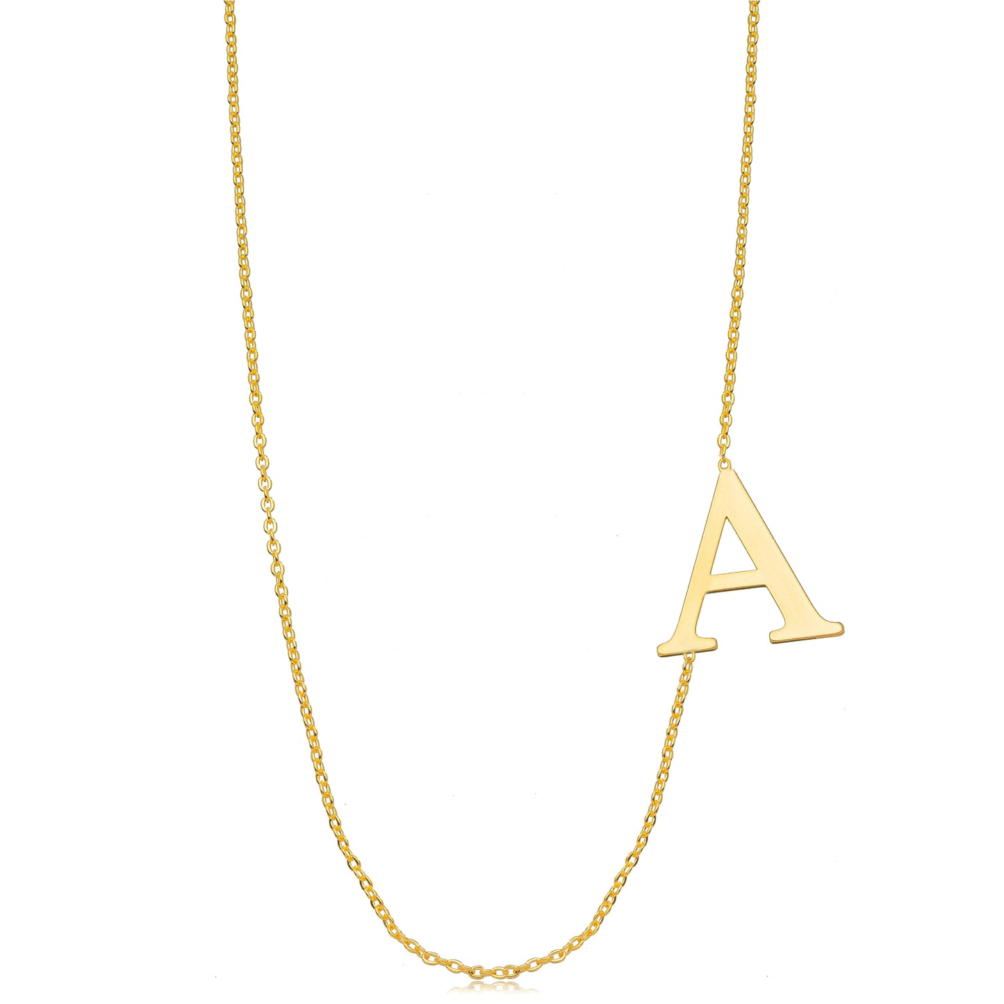 18K Gold Plated Letter Necklace