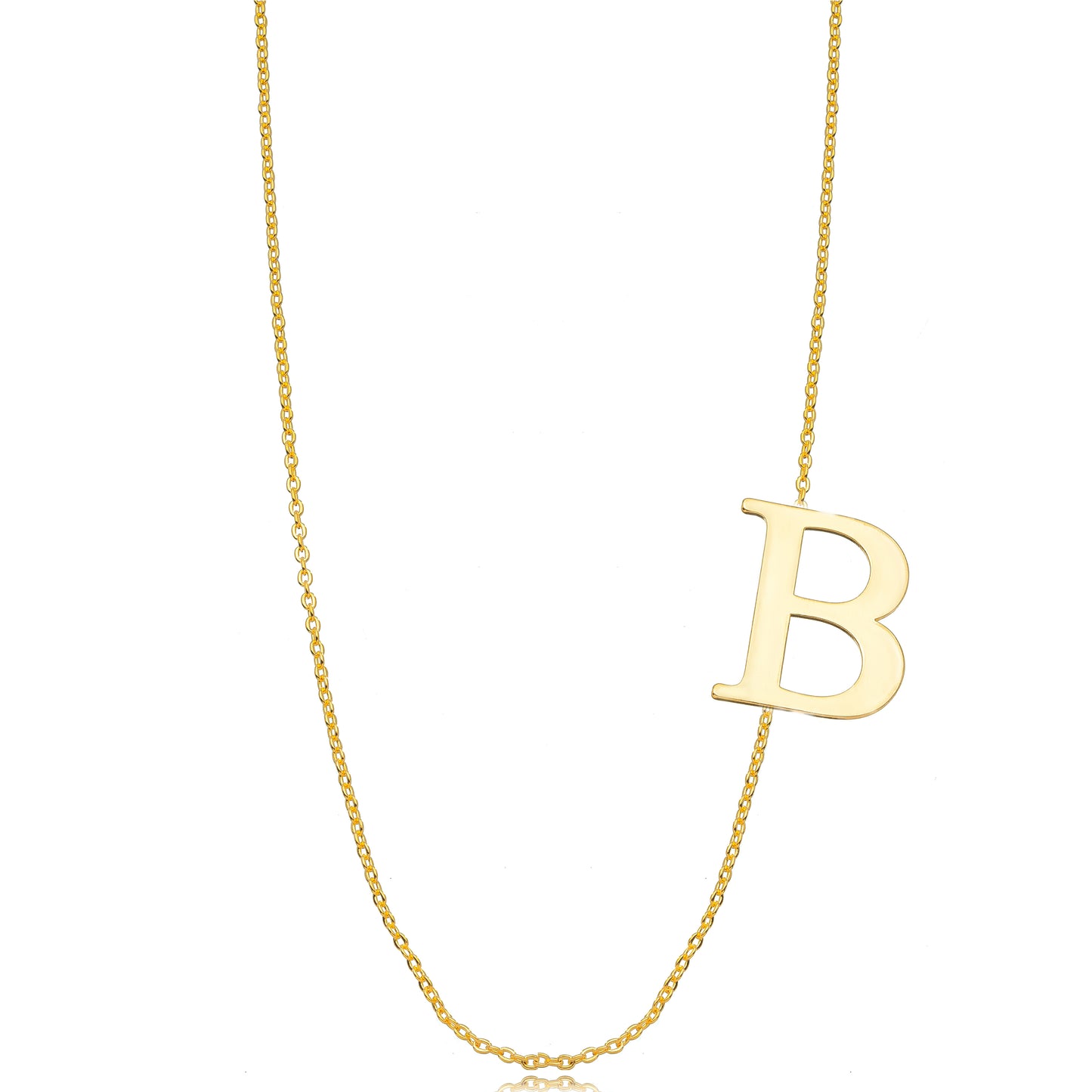 18K Gold Plated Letter Necklace
