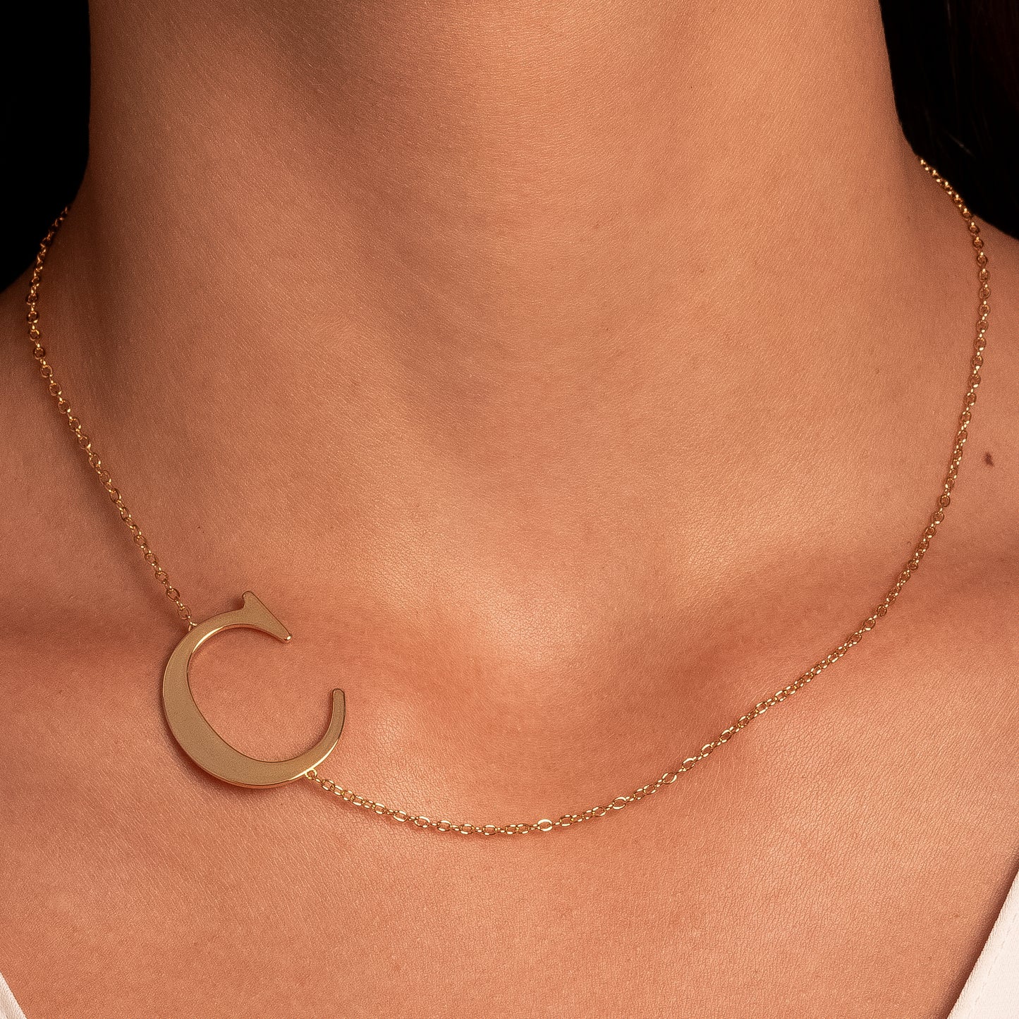 18K Gold Plated Letter Necklace