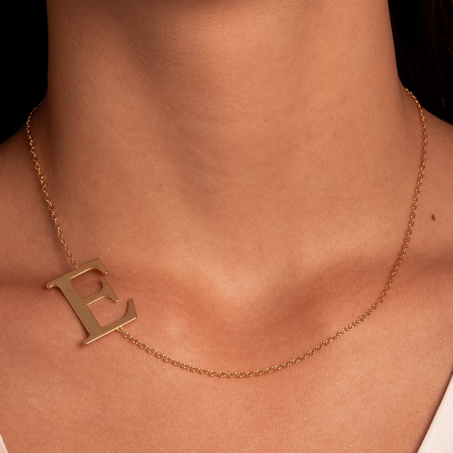 18K Gold Plated Letter Necklace