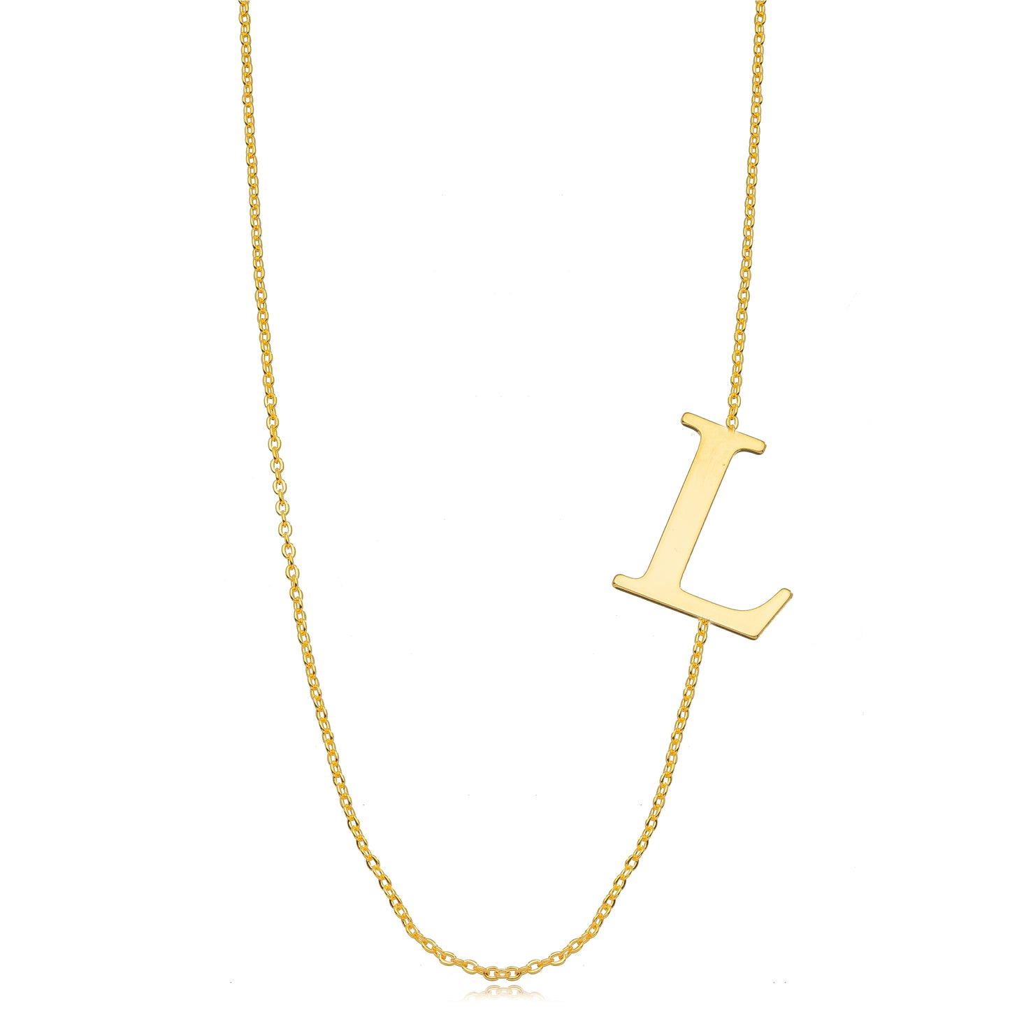18K Gold Plated Letter Necklace