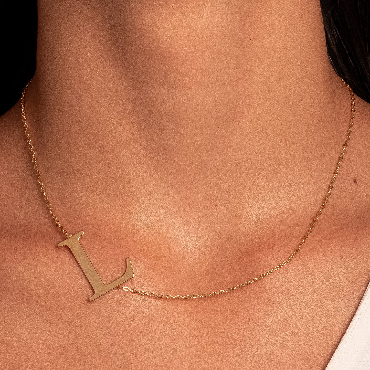 18K Gold Plated Letter Necklace