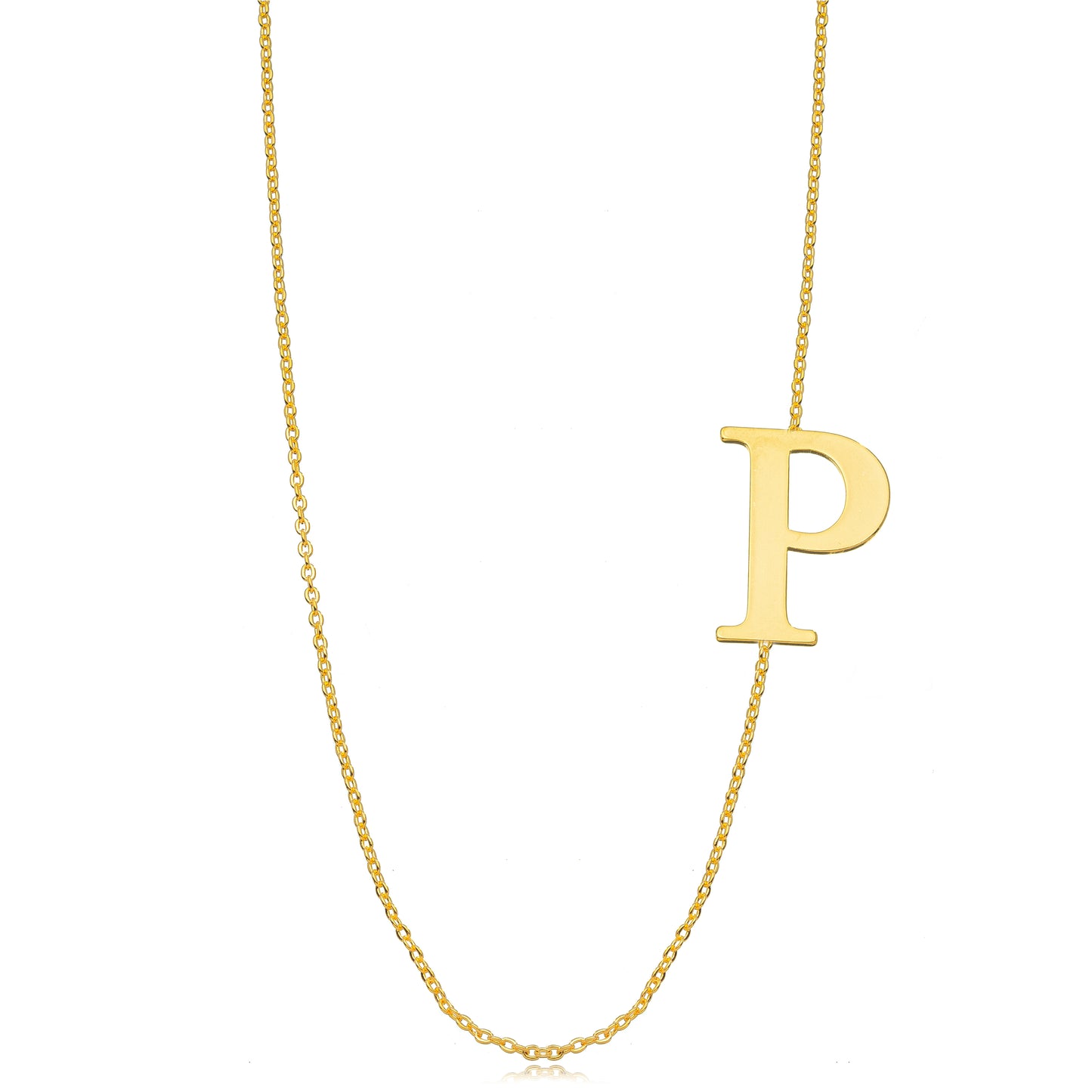 18K Gold Plated Letter Necklace