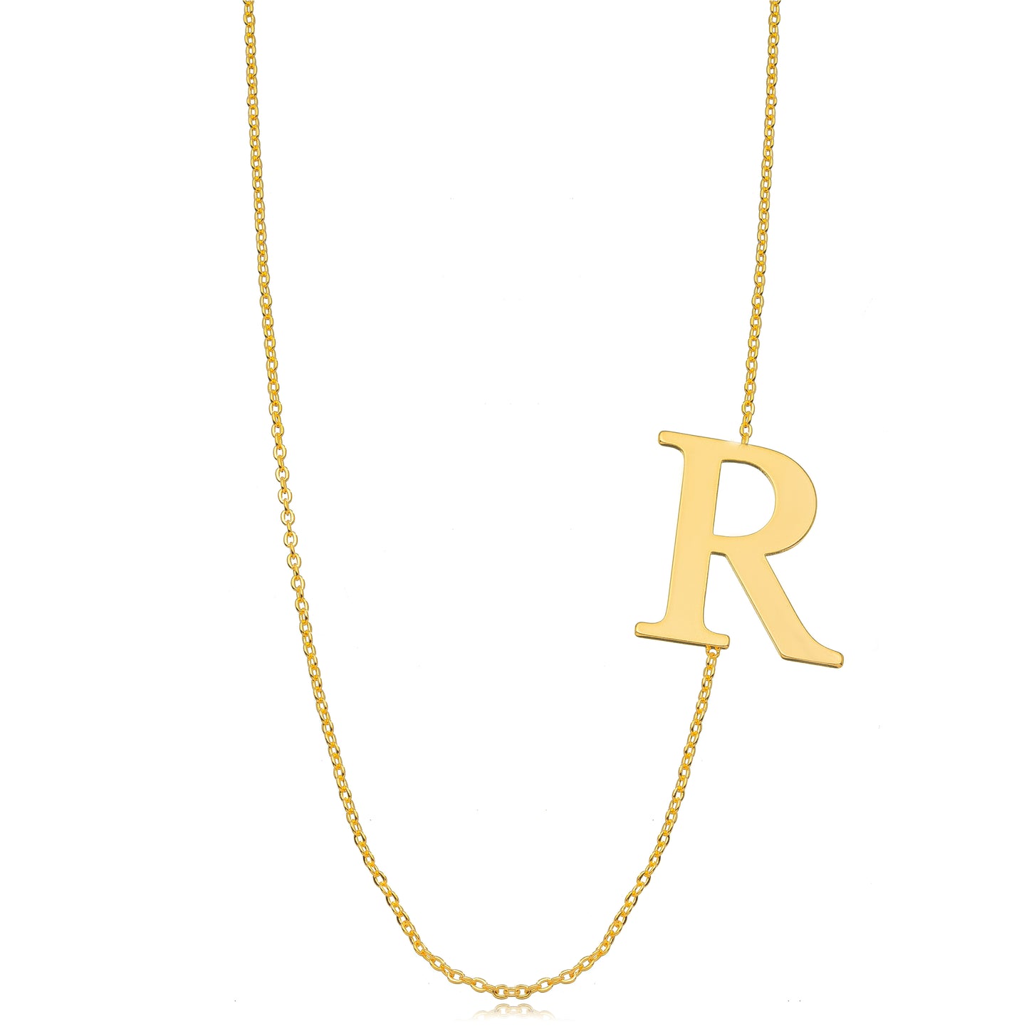 18K Gold Plated Letter Necklace