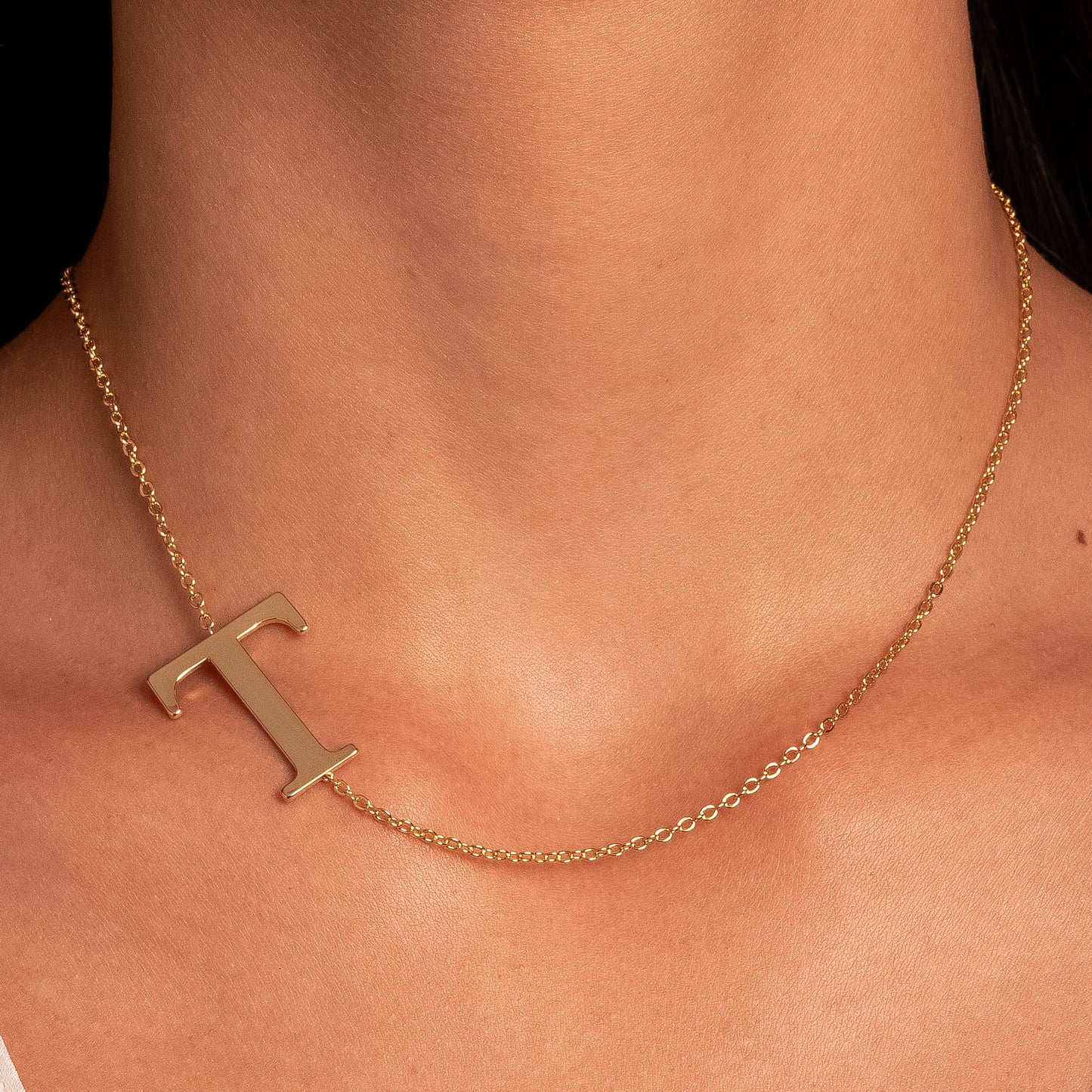 18K Gold Plated Letter Necklace