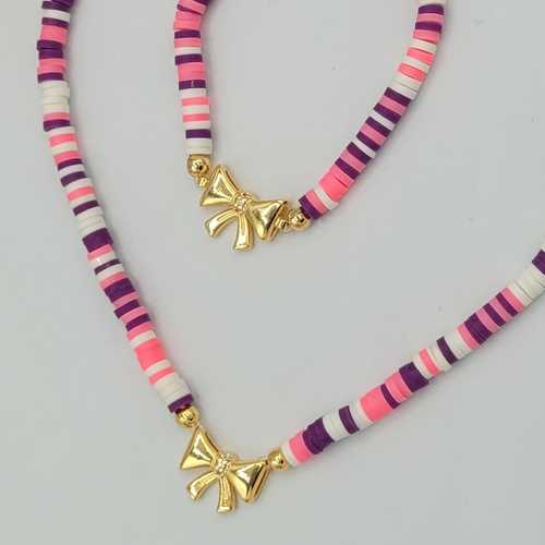 18K Gold Plated Kids Polymer Disc Kids Set