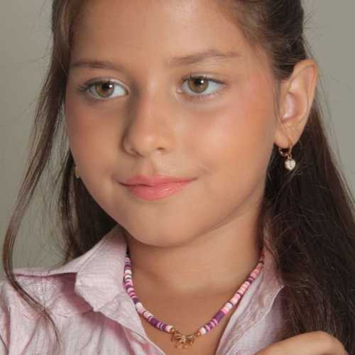18K Gold Plated Kids Polymer Disc Kids Set