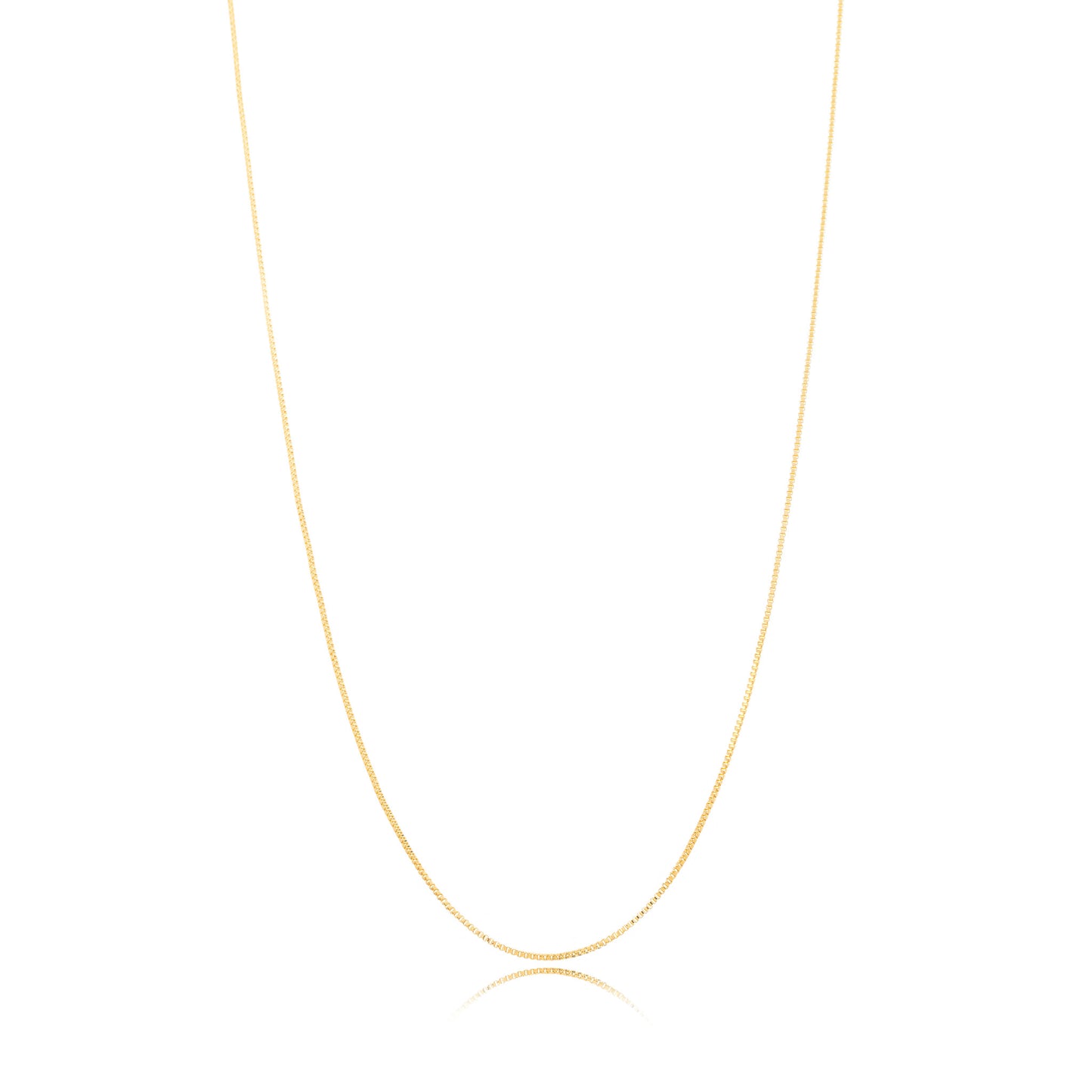 18K Gold Plated 45cm Basic Necklace