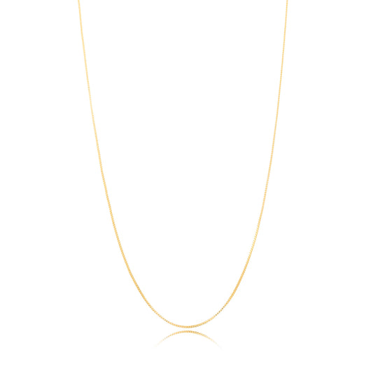 18K Gold Plated 45cm Basic Necklace
