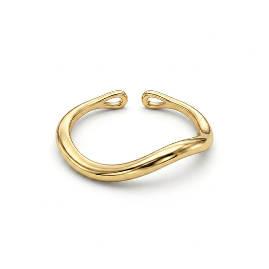 Adjustable Ring -18K Gold Plated