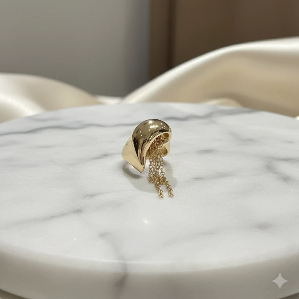 Cascade Ring - 18K Gold Plated