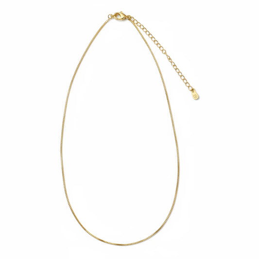 52 cm Basic Necklace - 18K Gold Plated