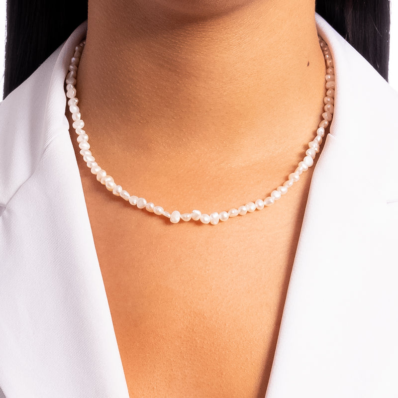 18K Gold Plated Freshwater Pearls Necklace