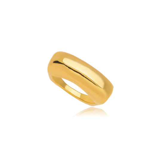 18K Gold Plated Bold Ring