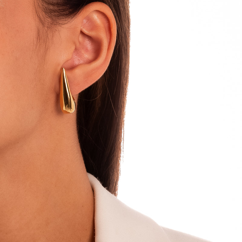 18K Gold Plated Ear Jacket Earrings