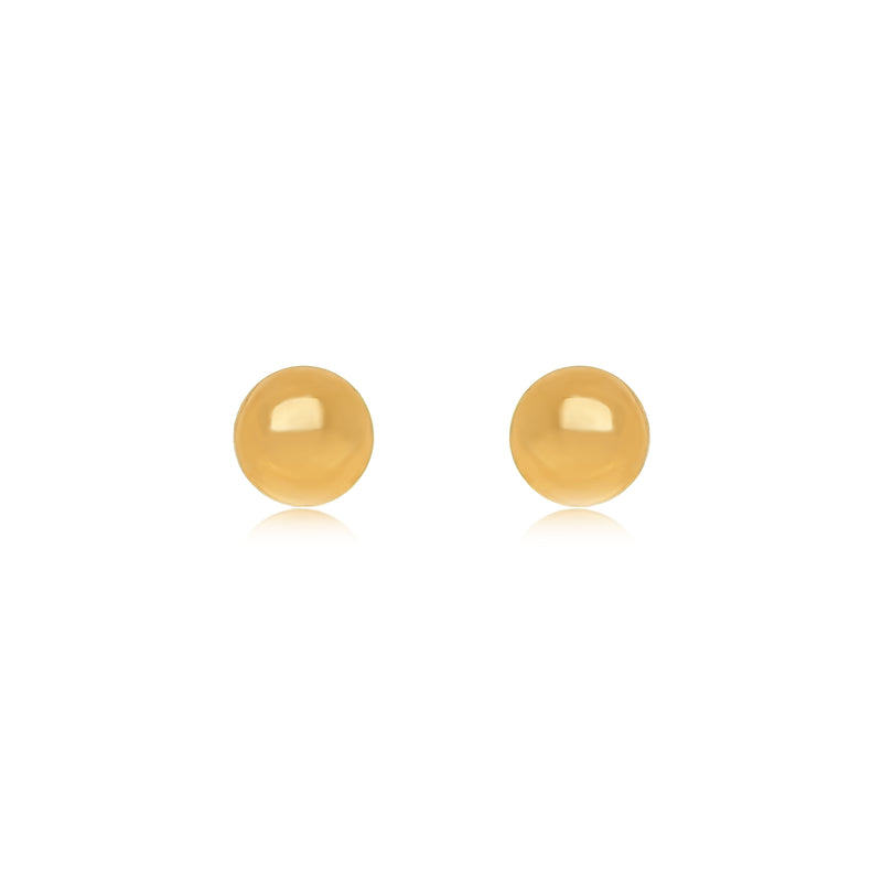 18K Gold Plated Tiny Balls Earrings