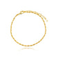 18K Gold Plated Delicate Twisted Bracelet