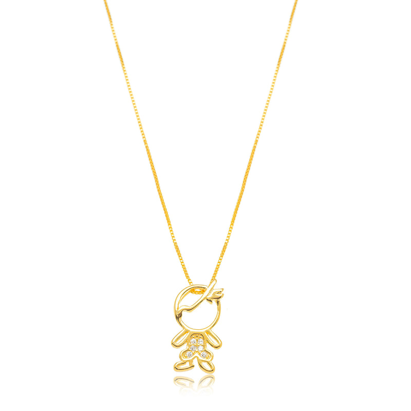 18K Gold Plated Boy Necklace