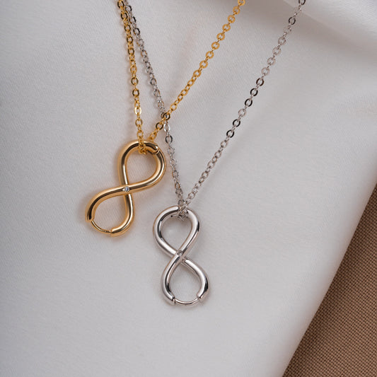 18K Gold Plated Infinite Necklace