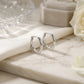 Small Hoop Click Earrings - 925 Silver