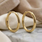 Thin Hoops 2cm Earrings - 18K Gold Plated