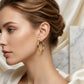 Thin Hoops 2cm Earrings - 18K Gold Plated