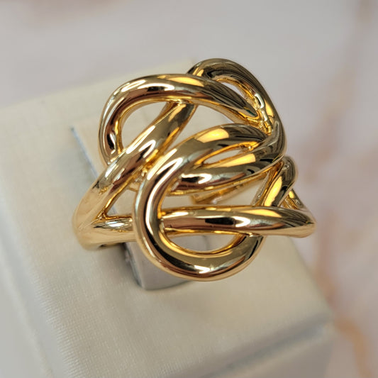 18K Gold Plated Infinite  Ring