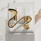 18K Gold Plated Waves Ring