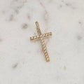 18K Gold Plated Personalized Letter Studded Zirconia Pendant