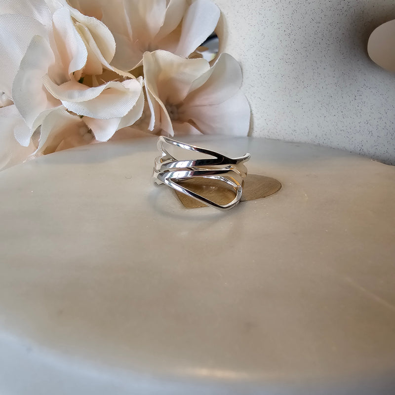 Silver Plated Delicate Ring