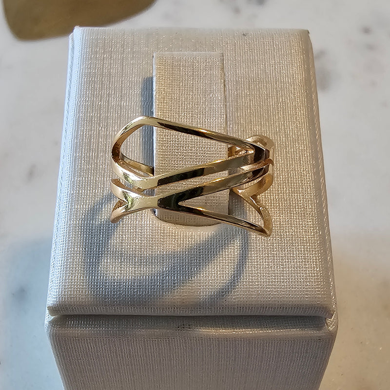 18K Gold Plated Delicate Ring