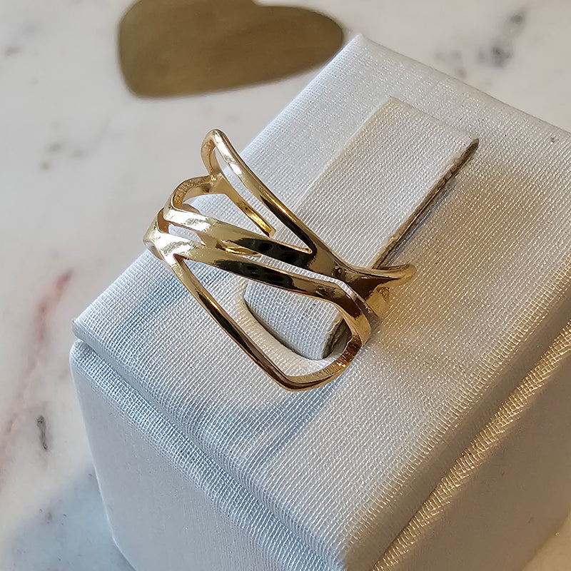 18K Gold Plated Delicate Ring