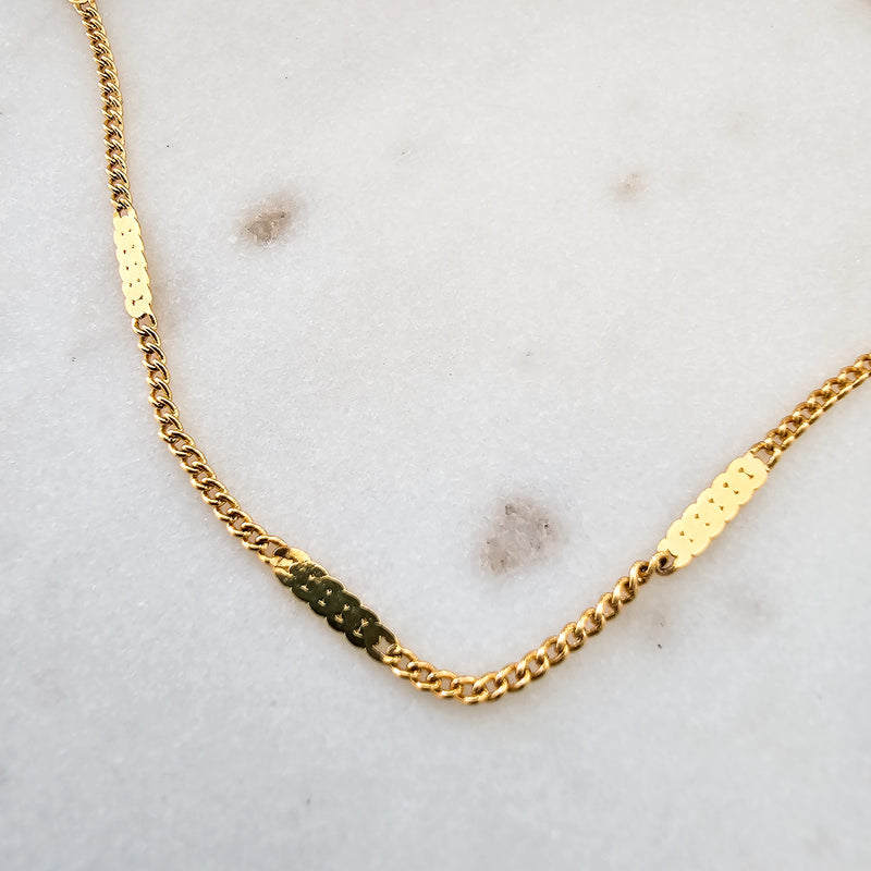 18K Gold Plated 80cm Necklace