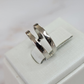 White Rhodium Plated Adjustable Ring