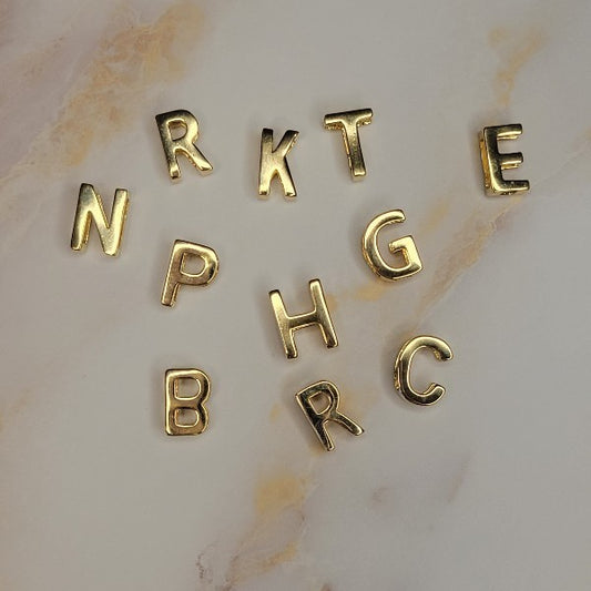 18K Gold Plated Small Letters