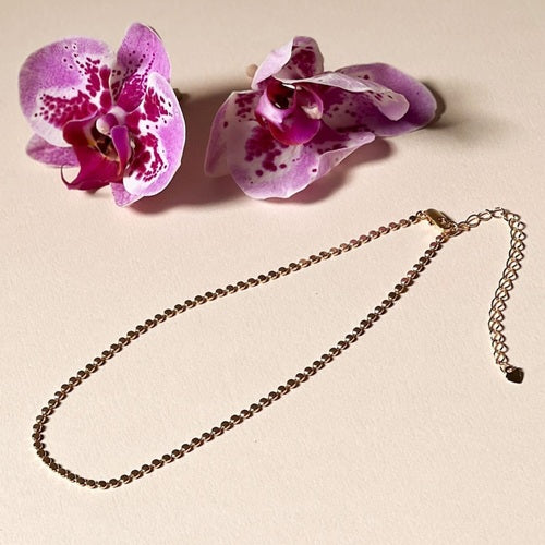 18K Gold Plated Dot Necklace 40cm