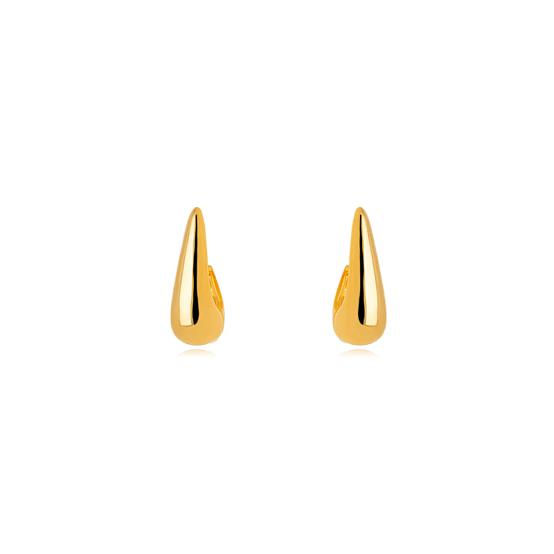 18K Gold Plated Small Ear Jacket Earrings