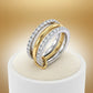 Detachable Ring Set III - 18K Gold Plated