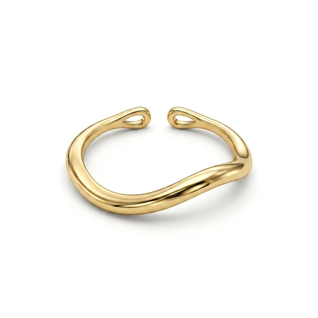 Adjustable Ring -18K Gold Plated
