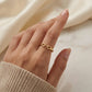 Adjustable Ring -18K Gold Plated