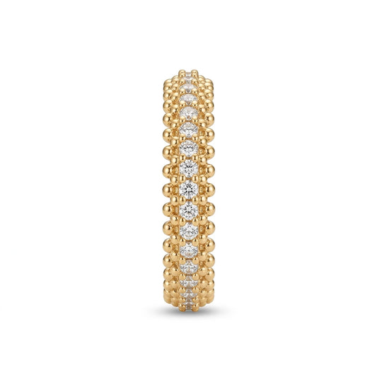 Eternity Zirconia Ring - 18K Gold Plated