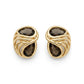 Double Drop Stone Earring - 18K Gold Plated