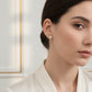Trio Lucky Clover Earrings - 18K Gold Plated