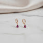 Tiny Drop Click for Kids Earrings - 18K Gold Plated