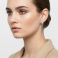 Small Butterfly Studded Stud Earrings - 925 Silver