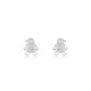 Small Boy Studded Stud Earrings - 925 Silver
