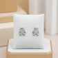 Small Boy Studded Stud Earrings - 925 Silver