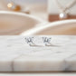 Mini Triangle Zirconia Stud Earrings - 925 Silver