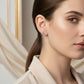 Small Infinity Stud Earrings - 925 Silver