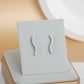Wave Pavé Stud Earrings - 925 Silver